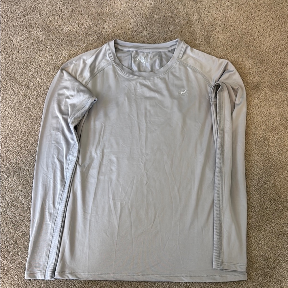 Equestrian, piper by Smart pack Gray Long Sleeve Athletic Shirt